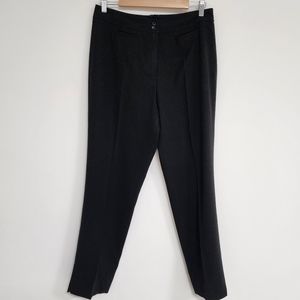 Escada elements pure wool trousers in black size 40 (M)